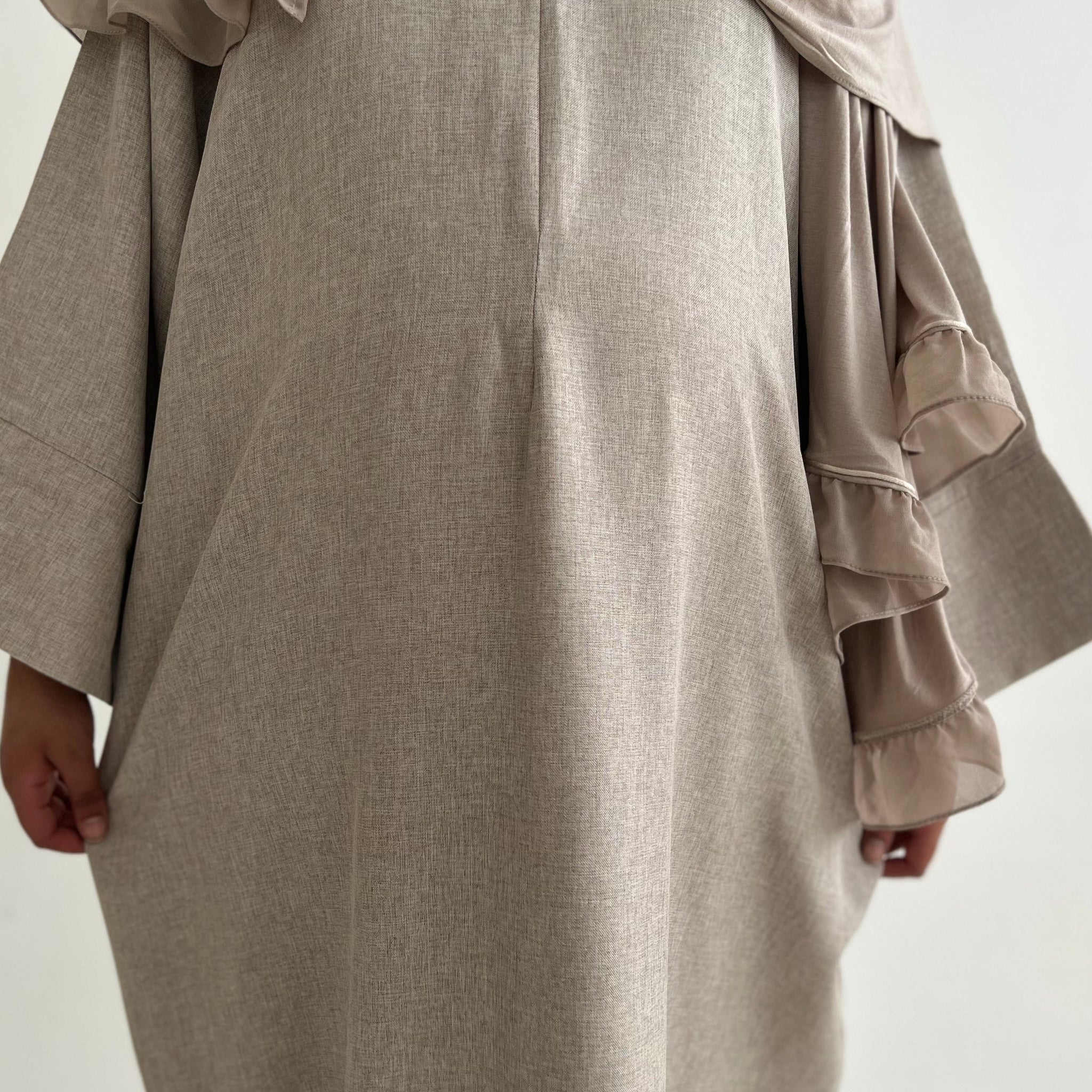 Yasmine Linen Cream - Modest Maternity