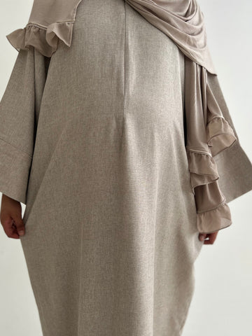 Yasmine Linen Cream - Modest Maternity