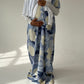 Blue Zahra kaftan