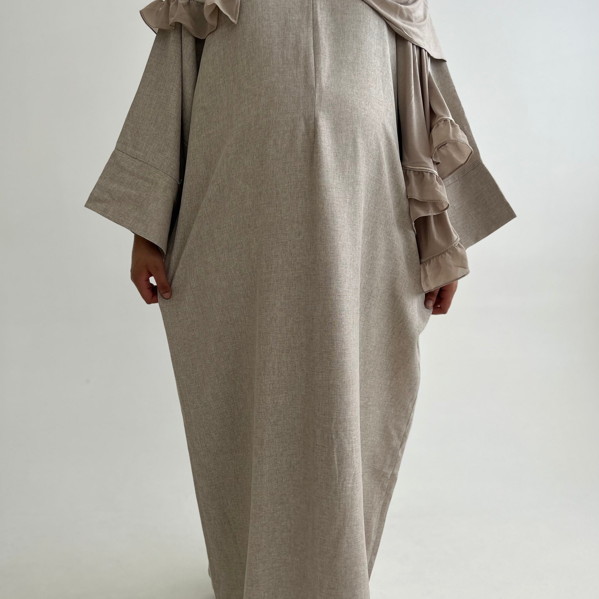 Yasmine Linen Cream - Modest Maternity