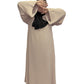 Cream Basit II Abaya