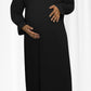 Black Nada Maternity Dress