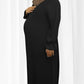 Black Nada Maternity Dress