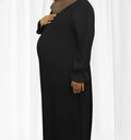 Black Nada Maternity Dress - Modest Maternity