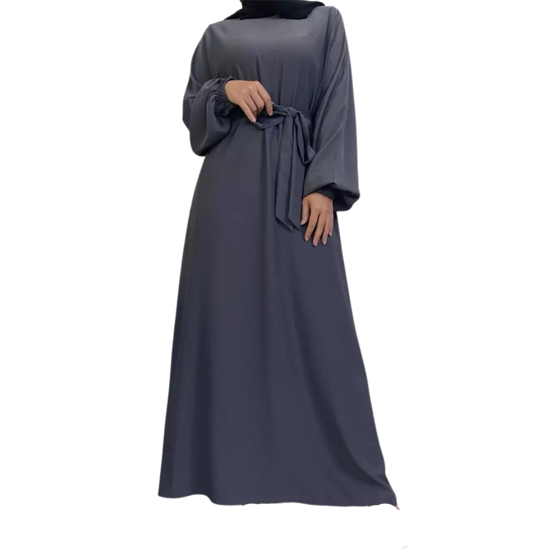 Grey Lina Abaya