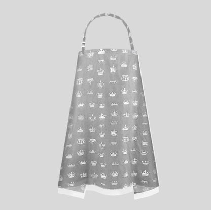 Grey Crown Nursing Cover