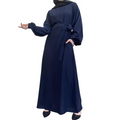 Navy Lina Abaya - Modest Maternity