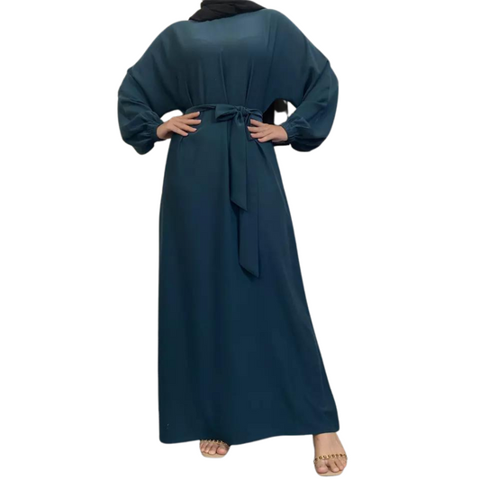 Teal Lina Abaya