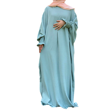 Inaya Butterfly Abaya Mint - Modest Maternity