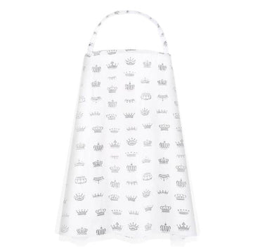 White Crown Nursing Cover - Modest Maternity