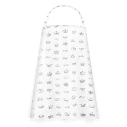 White Crown Nursing Cover